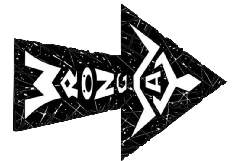 Wrong Way logo sideways black