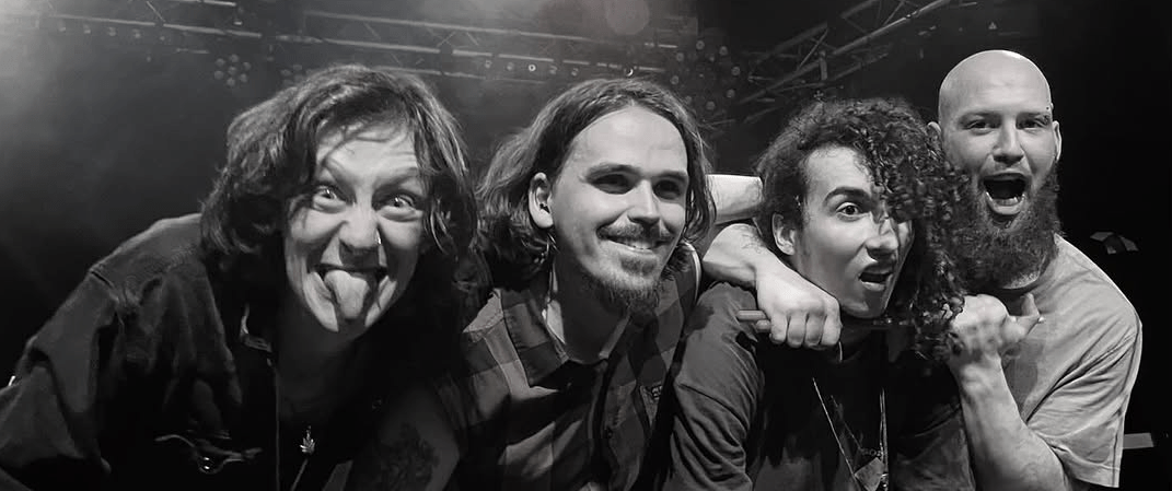 Wrong Way band black and white "about us"