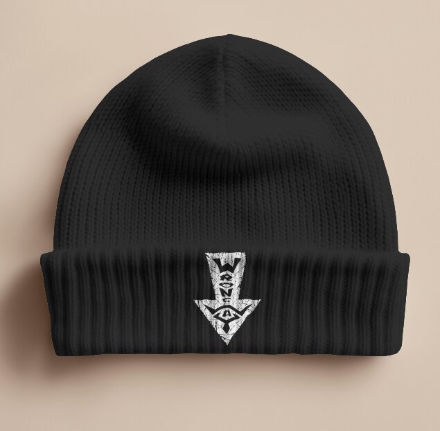 Wrong Way Beanie black