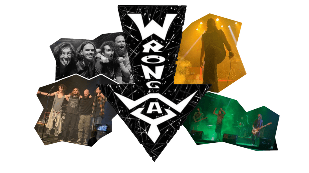 Concert images with black logo