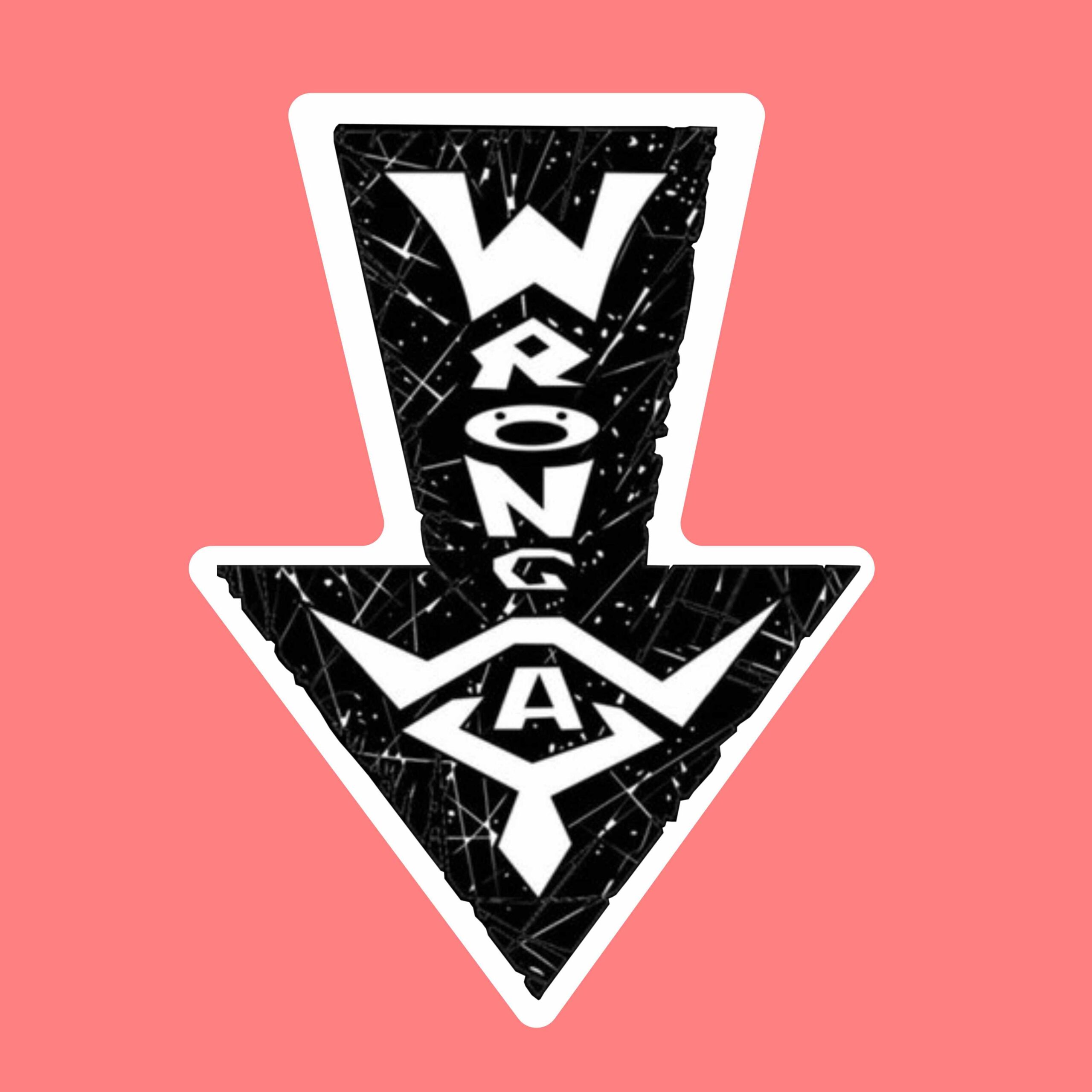 Wrong Way sticker thumbnail